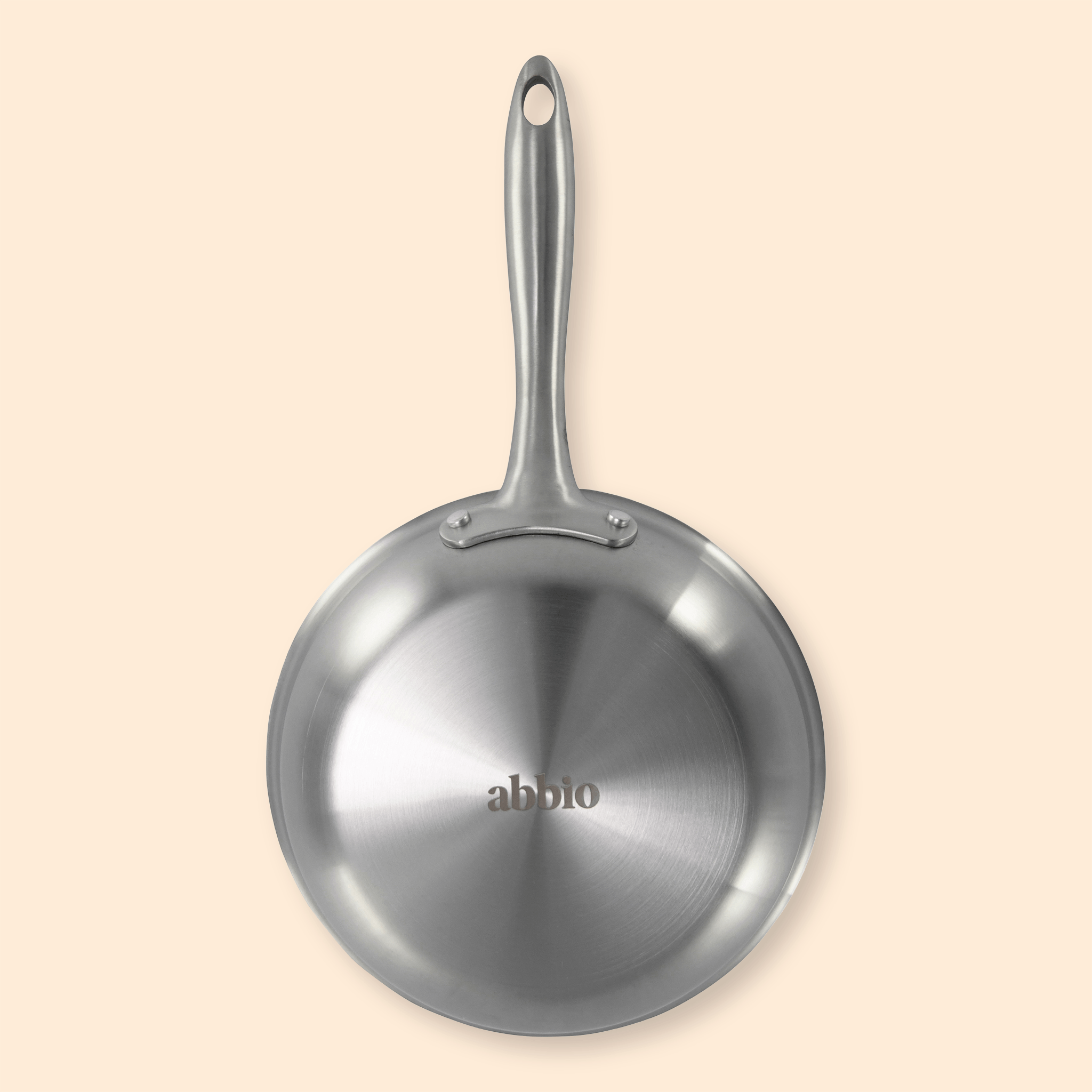  Abbio Small Nonstick Skillet, 8” Diameter, Stainless